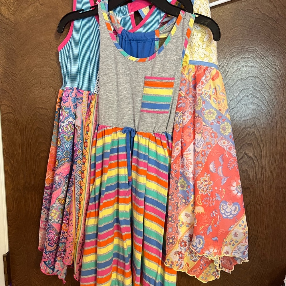 Lot of 3 Sundresses Youth size 7
